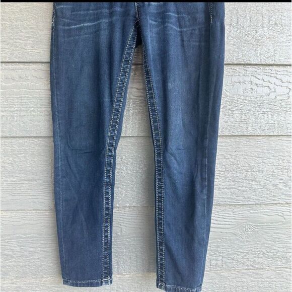 Miss Me Signature Skinny Crop Women’s Size 27 Western Biker Ankle Jeans - Picture 11 of 12